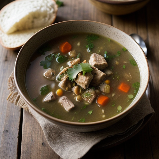 Turkey & Chile Soup recipe image