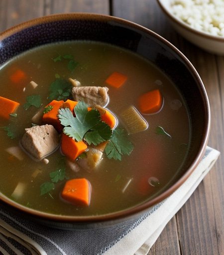 Turkey & Chile Soup recipe image
