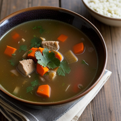 Turkey & Chile Soup recipe image