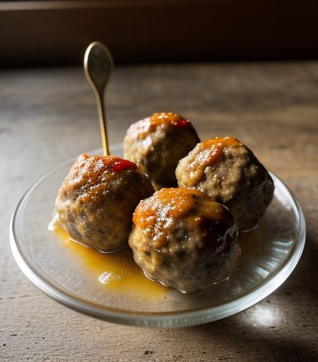Turkey Cocktail Meatballs recipe image