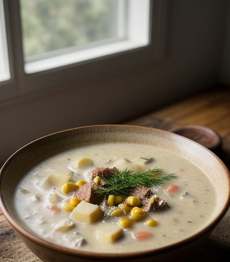 Turkey Corn Chowder recipe image