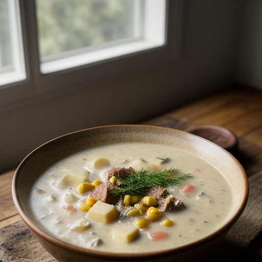 Turkey Corn Chowder recipe image