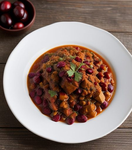 Turkey & Cranberry Chili recipe image