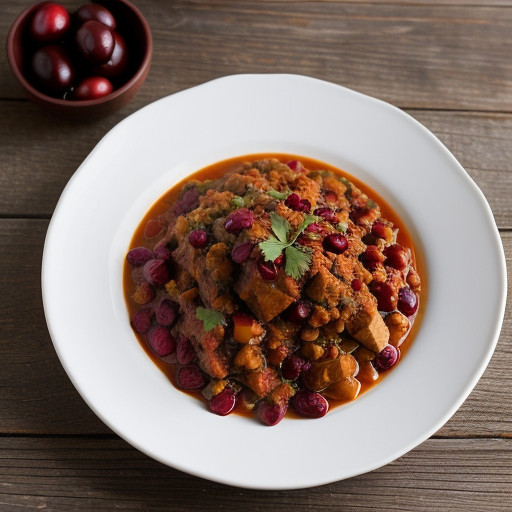 Turkey & Cranberry Chili recipe image