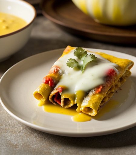 Turkey Enchiladas - Land O Lakes Kitchens recipe image