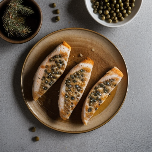 Turkey Fillets With Pine Nuts, Capers and Raisins recipe image