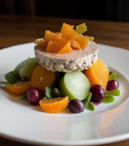 Turkey Fruit Salad recipe image