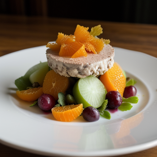 Turkey Fruit Salad recipe image