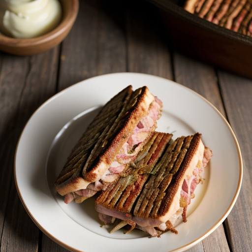 Turkey Jalapeno Sausage Reuben recipe image