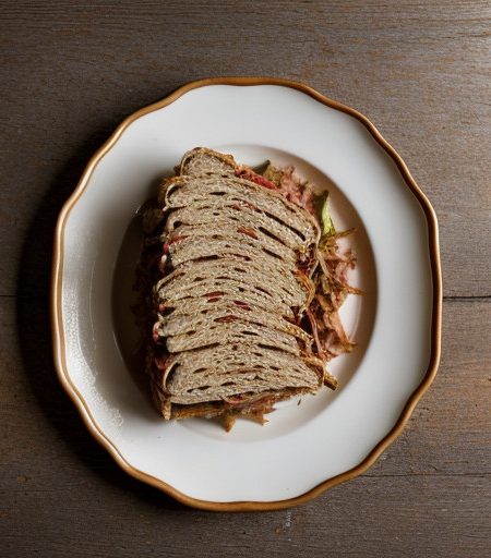 Turkey Jalapeo Sausage Reuben recipe image