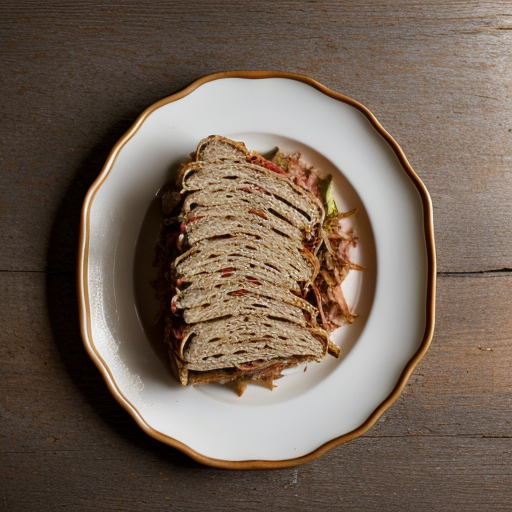 Turkey Jalapeo Sausage Reuben recipe image