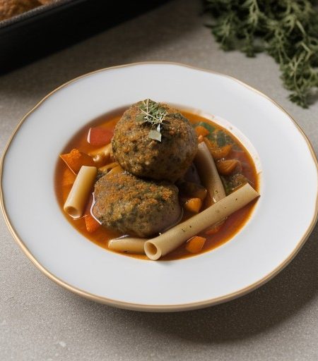 Turkey Meatball Minestrone recipe image