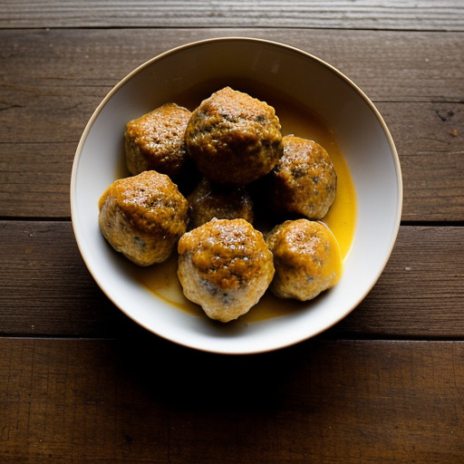 Turkey Meatballs With Honey Mustard Sauce *** recipe image