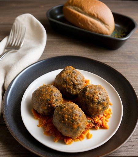 Turkey Meatballs and Peppers recipe image