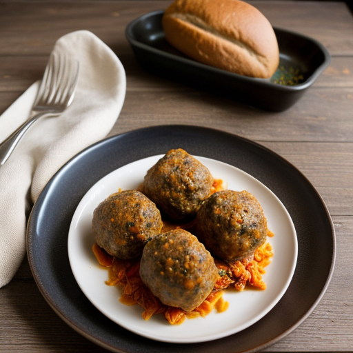 Turkey Meatballs and Peppers recipe image