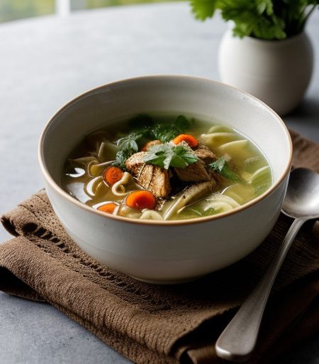 Turkey Noodle Soup recipe image