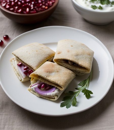 Turkey~ Onion~ & Tomato Pita Pockets recipe image
