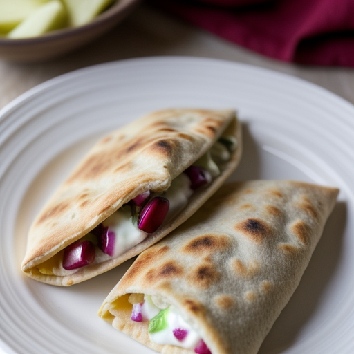 Turkey, Onion, and Tomato Pita Pockets recipe image