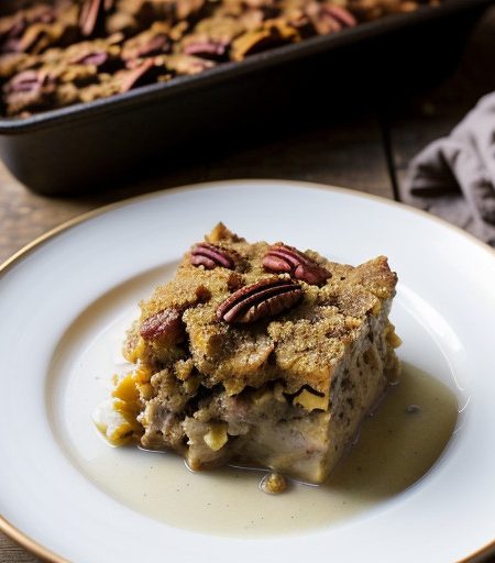 Turkey & Pecan Casserole recipe image