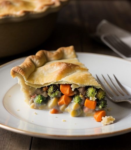 Turkey Pot Pie Ala Weight Watchers recipe image