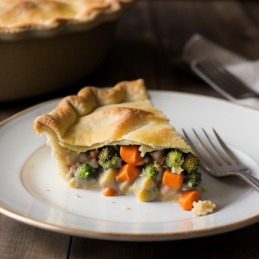Turkey Pot Pie Ala Weight Watchers recipe image
