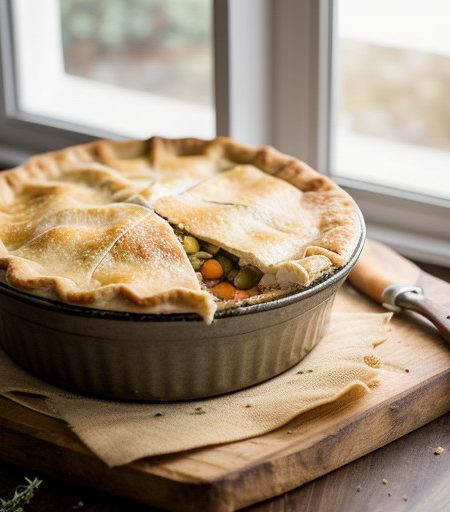 Turkey Pot Pie for the 90's recipe image