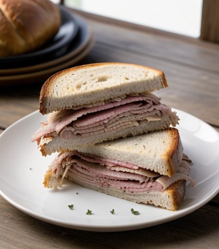 Turkey Reuben Sandwiches recipe image