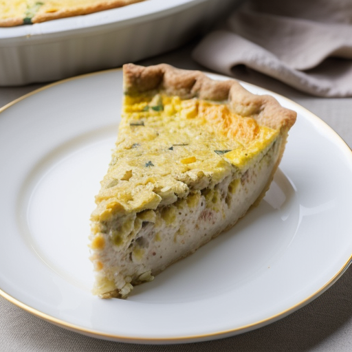 Turkey & Rice Quiche recipe image
