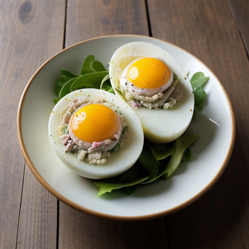 Turkey Salad Stuffed Eggs recipe image