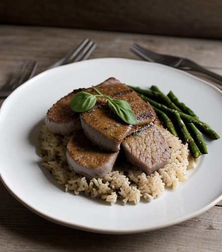 Turkey Saltimbocca (Rice recipe image