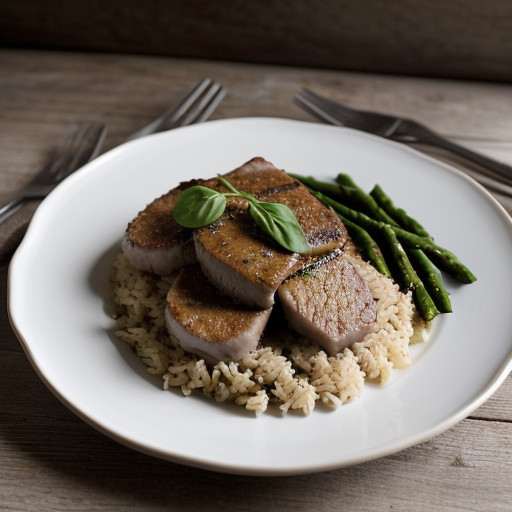 Turkey Saltimbocca (Rice recipe image