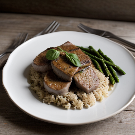 Turkey Saltimbocca (Rice recipe image
