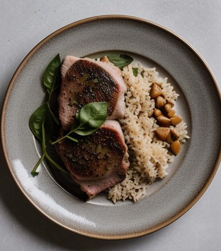 Turkey Saltimbocca (Rice recipe image