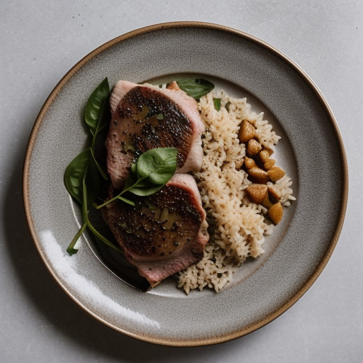 Turkey Saltimbocca (Rice recipe image