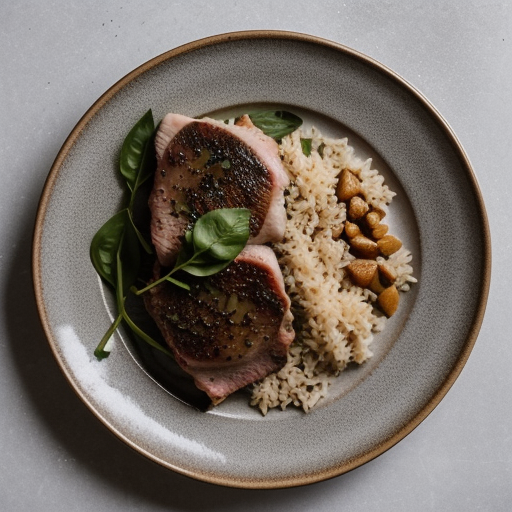 Turkey Saltimbocca (Rice recipe image