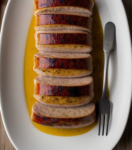 Turkey Sausage Coucroute recipe image