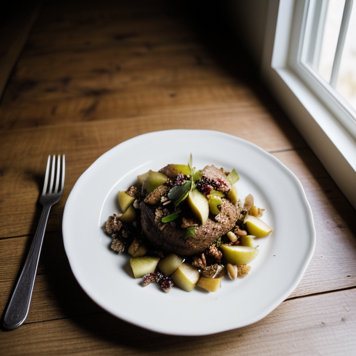 Turkey Sauteed With Pears & Pecans recipe image