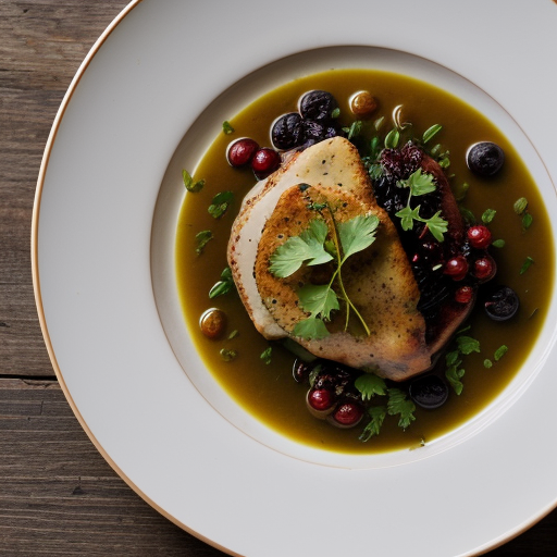 Turkey Scaloppine With Leeks, Currants and Marsala recipe image