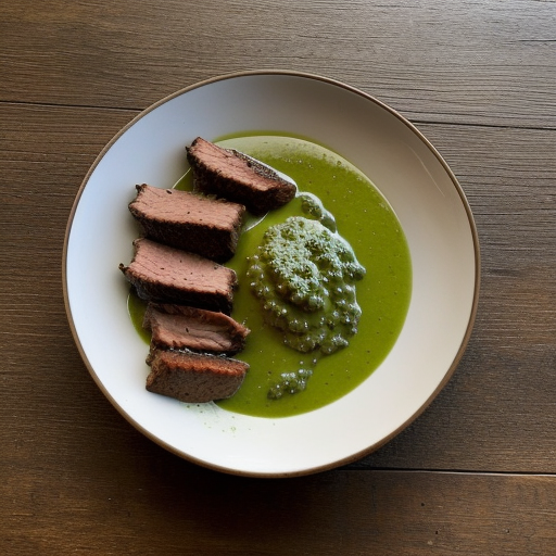 Turkey Slices With Green Peppercorn Sauce recipe image