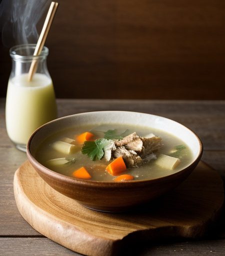 Turkey Soup Continental recipe image