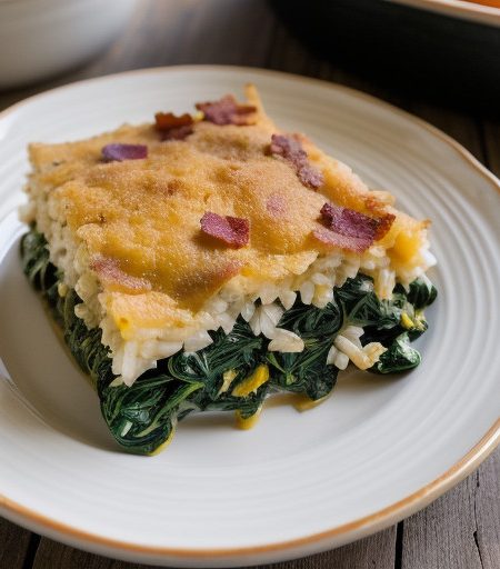 Turkey-Spinach Casserole recipe image