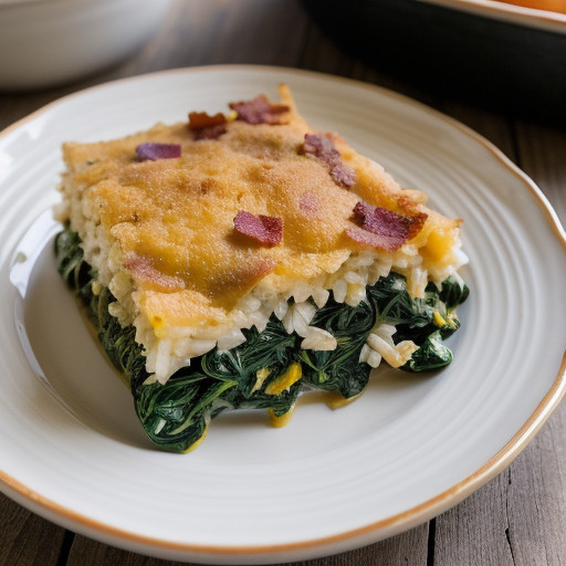 Turkey-Spinach Casserole recipe image