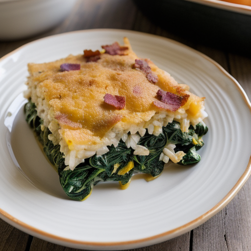 Turkey-Spinach Casserole recipe image