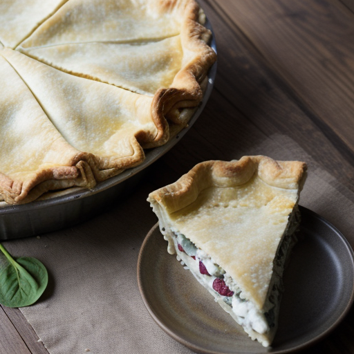 Turkey & Spinach Pie recipe image