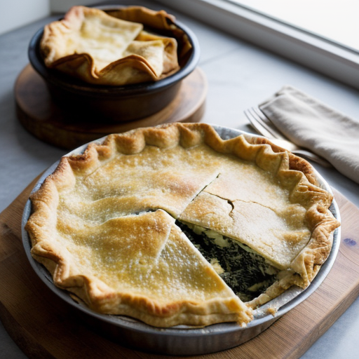 Turkey & Spinach Pie recipe image