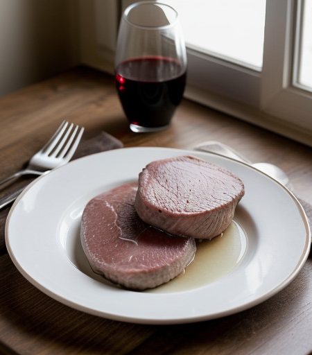Turkey Steaks in Wine recipe image