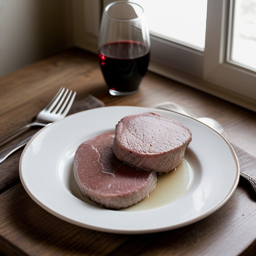 Turkey Steaks in Wine recipe image