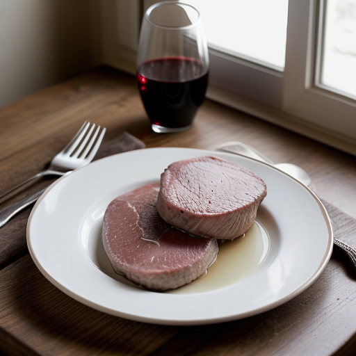 Turkey Steaks in Wine recipe image