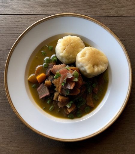 Turkey Stew With Dumplings recipe image