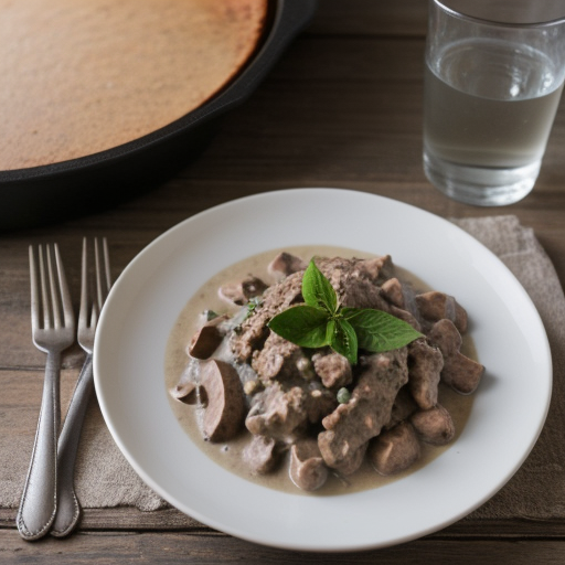 Turkey Stroganoff -- Per Linda Clasby recipe image